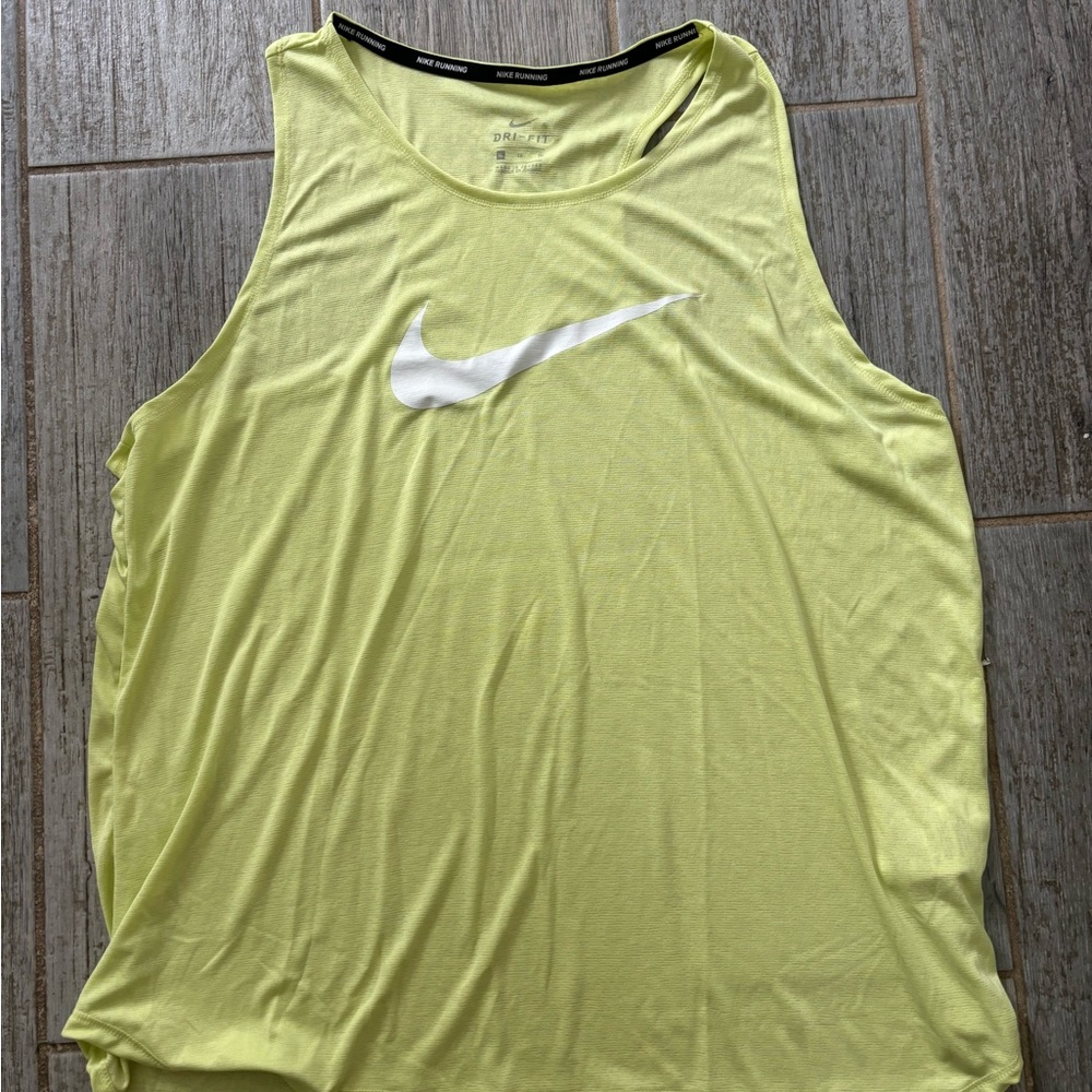 Nike Yellow Tank Top